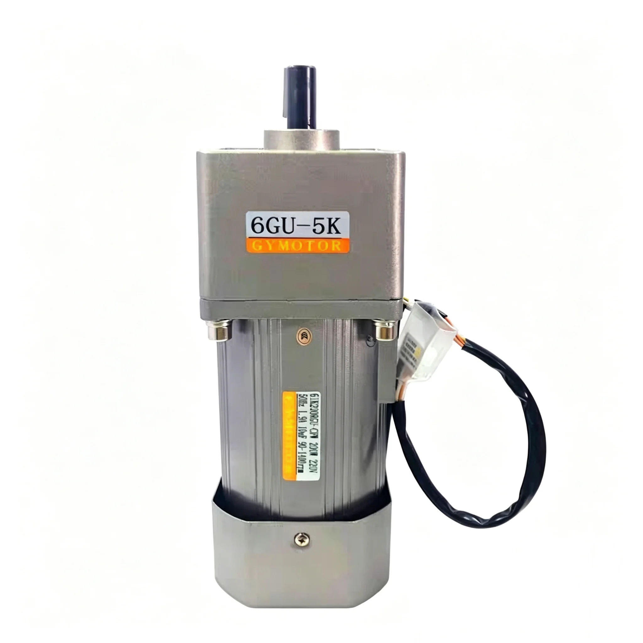 20W AC 220V Three-Phase Shaft Diameter 15mm/18mm 6GU Gearbox AC Gear Motor Standard Version And Flange‑mounted Version Available