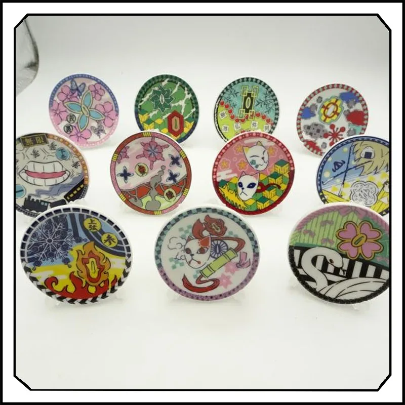 

Demon Slayer: Kimetsu No Yaiba Ceramic Plate Gashapon Kanroji Mitsuri Kamado Nezuko Exquisite Ceramics Bean Dish Ornament