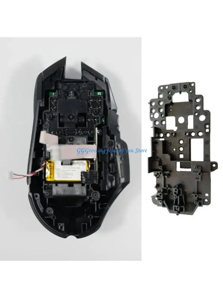 

H9EB Precisions Crafted Replacement Mouse Frame Midframe for G502 Wireless Mouse Enhances Stability Accessory