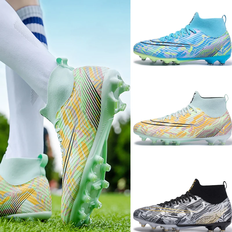 

IFIKK Student Games Competition Shoes Foture 4.1 Netfit FG AG Sports Football Shoes XX 17.2 Solidly Nailed Football Shoes