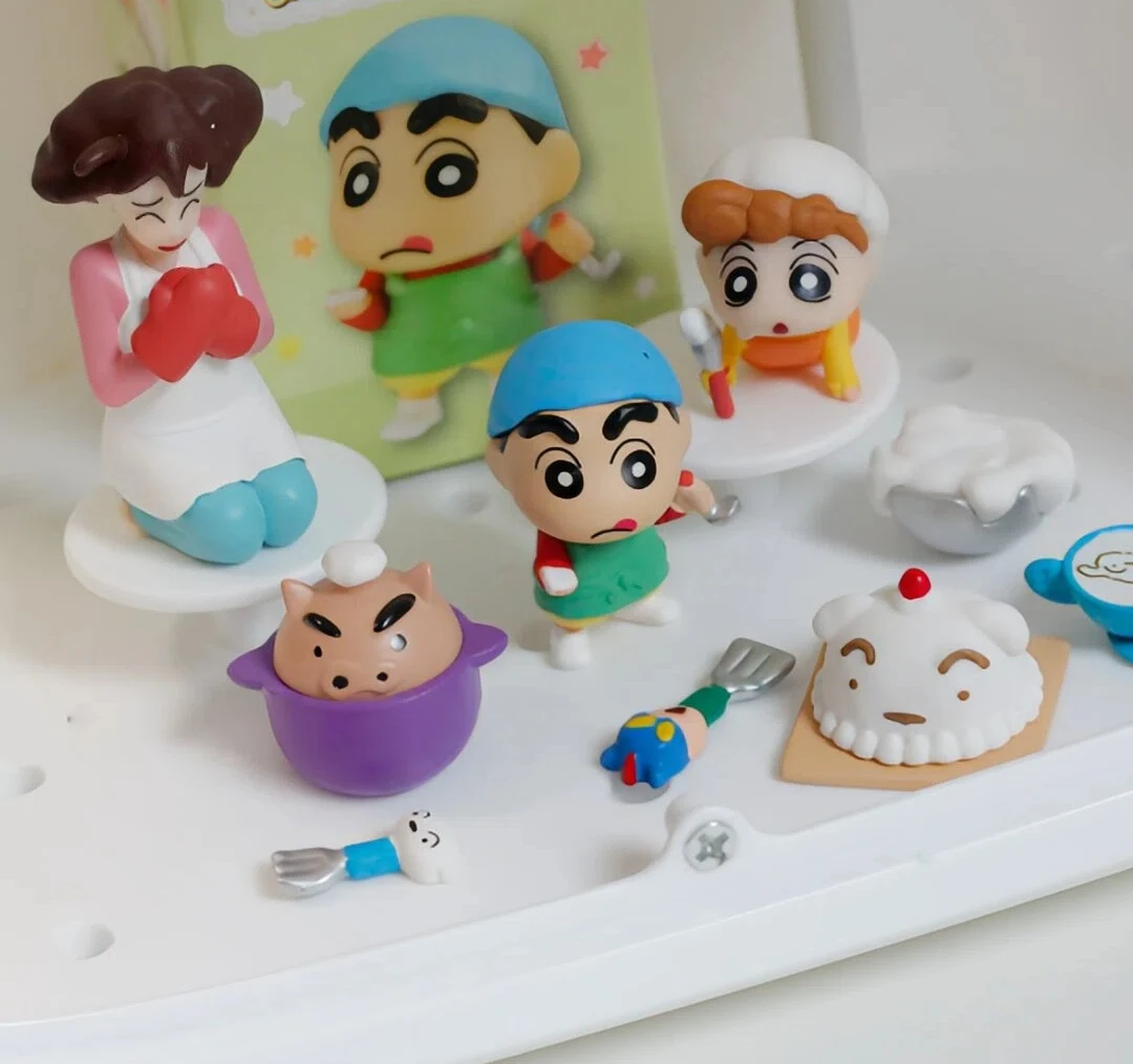 

New Products In Stock Anime Xiao Xin Cooking Blind Box Handmade Action Figure Toy Cute Desktop Decoration Surprise Gift For Fans