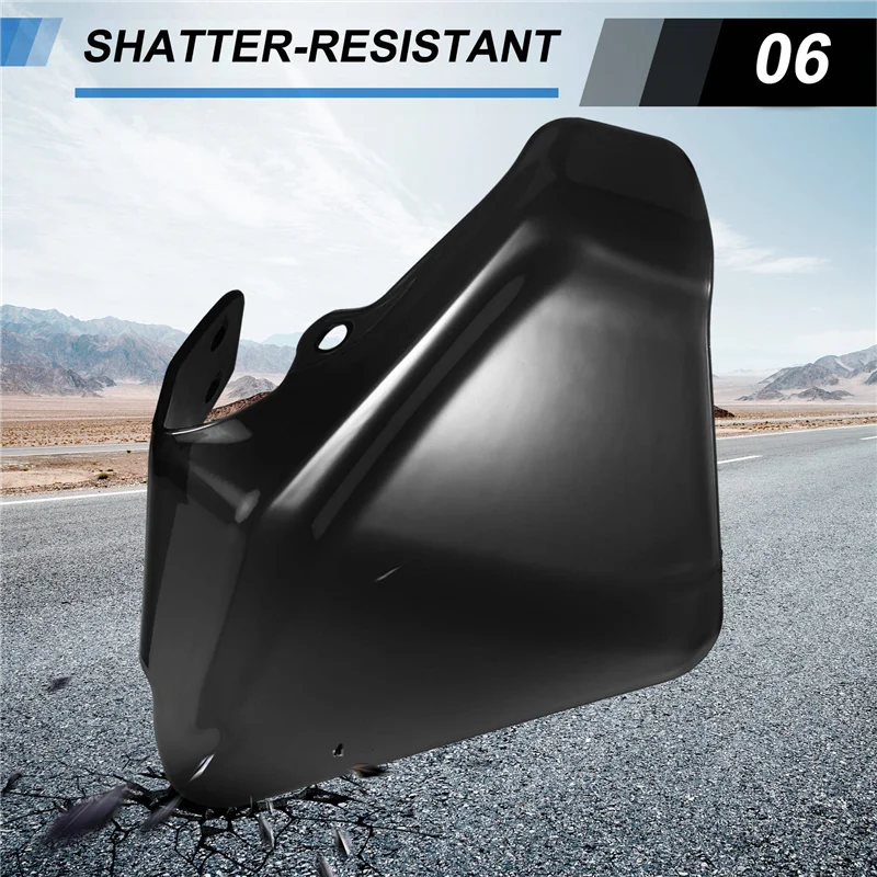 

NEW-Motorcycle Windscreen Side Spoiler Windscreen Side Deflectors Wind Motorcycle Accessories