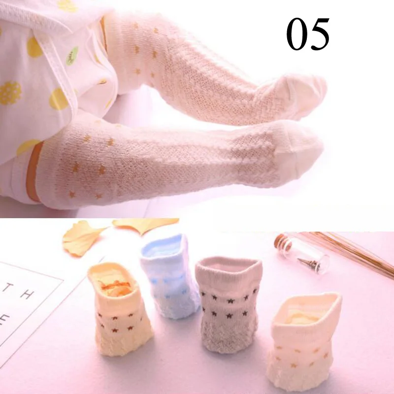 4Pair/lot new summer thin baby socks