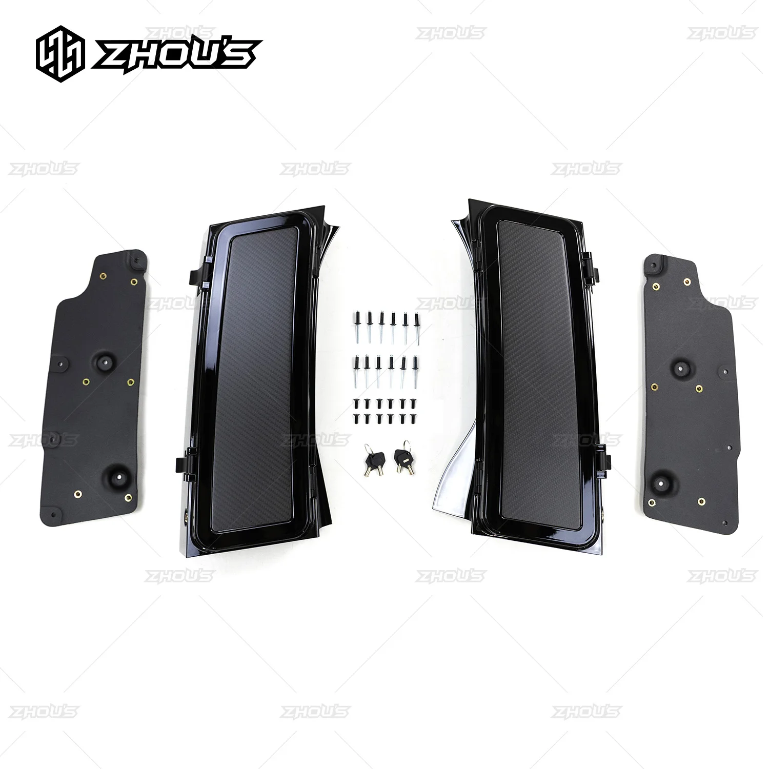 

MSZhous Design Exterior Auto Body Kit Accessories Tail Gate Storage Box for New Land Rover Defender 110 L663