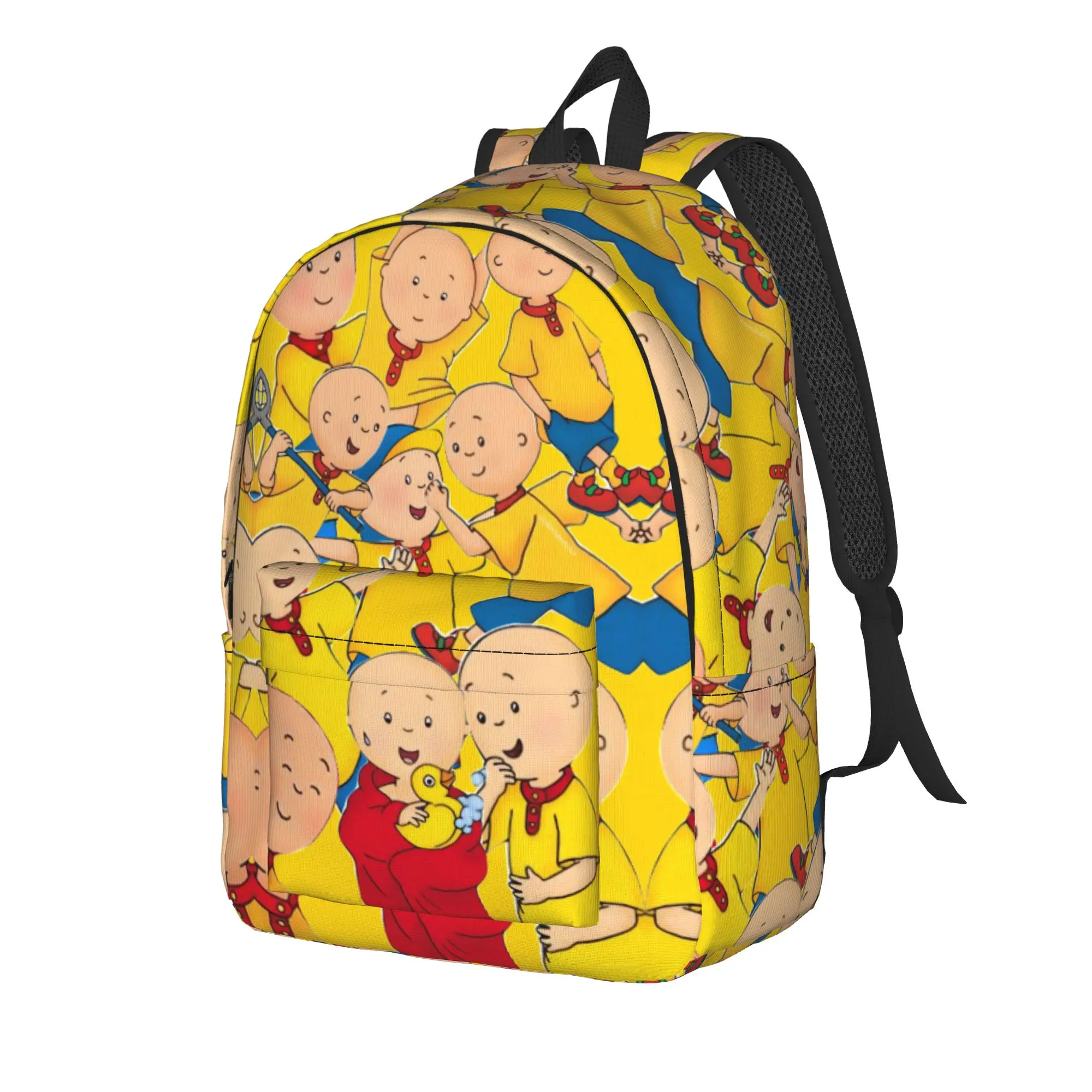 Baby Friend C-Caillou Backpack  Workout Backpacks Men Designer Print High School Bags Cool Rucksack