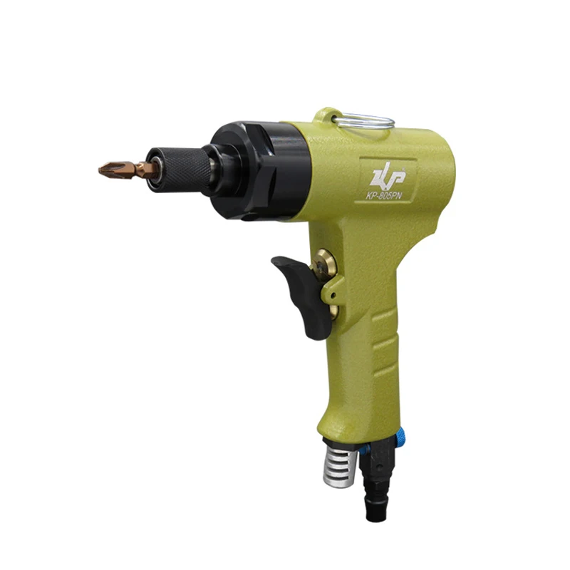 

KP-805PN Powerful Pneumatic Screwdriver Tool 0.6-0.8MPA 8000RPM 40N.M M4-M6 Air Gun Accessories