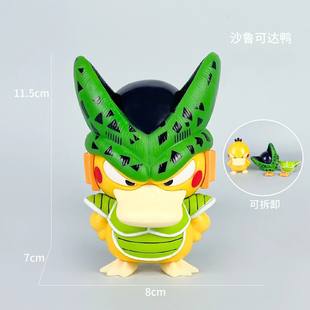 2025 جديد أنيمي لعبة دراغون بول Z الشكل Psyduck تأثيري خلية عمل الشكل البلاستيكية تمثال تحصيل نموذج اللعب هدايا عيد الميلاد