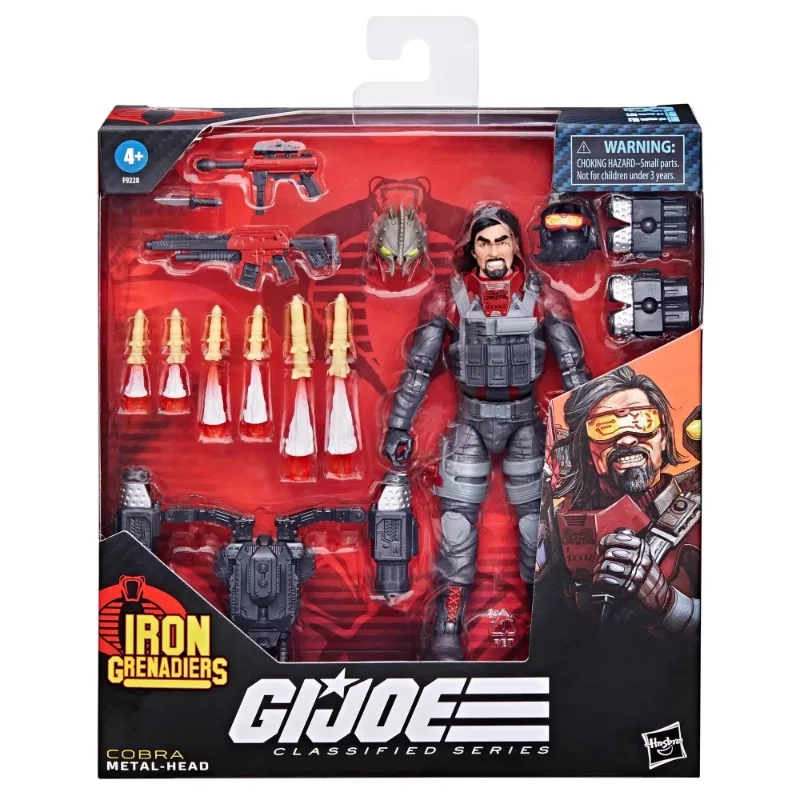 

Hasbro Special Forces Cobra Organization Iron Guard Iron Head Can Do A Model for Boys and Girls Birthday Children's Gifts Toys