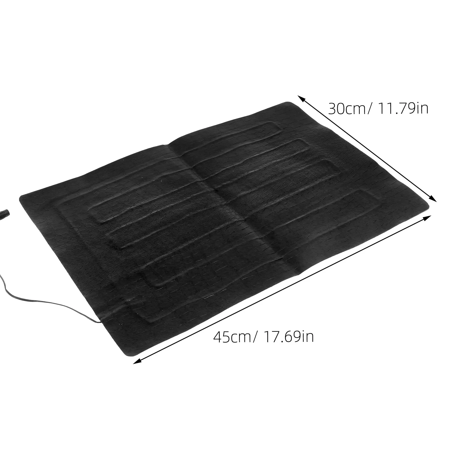USB Carbon Fiber Heating Pad 3 Level Switch Adjustable Temperature Portable Pet Heating Mat for Cats Dogs Reptiles Waterproof