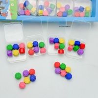 Korea Traditional Play Game Gonggi Jack Stone Pebbles Set Box Exercise Colorful Fun Stress Relief Toy