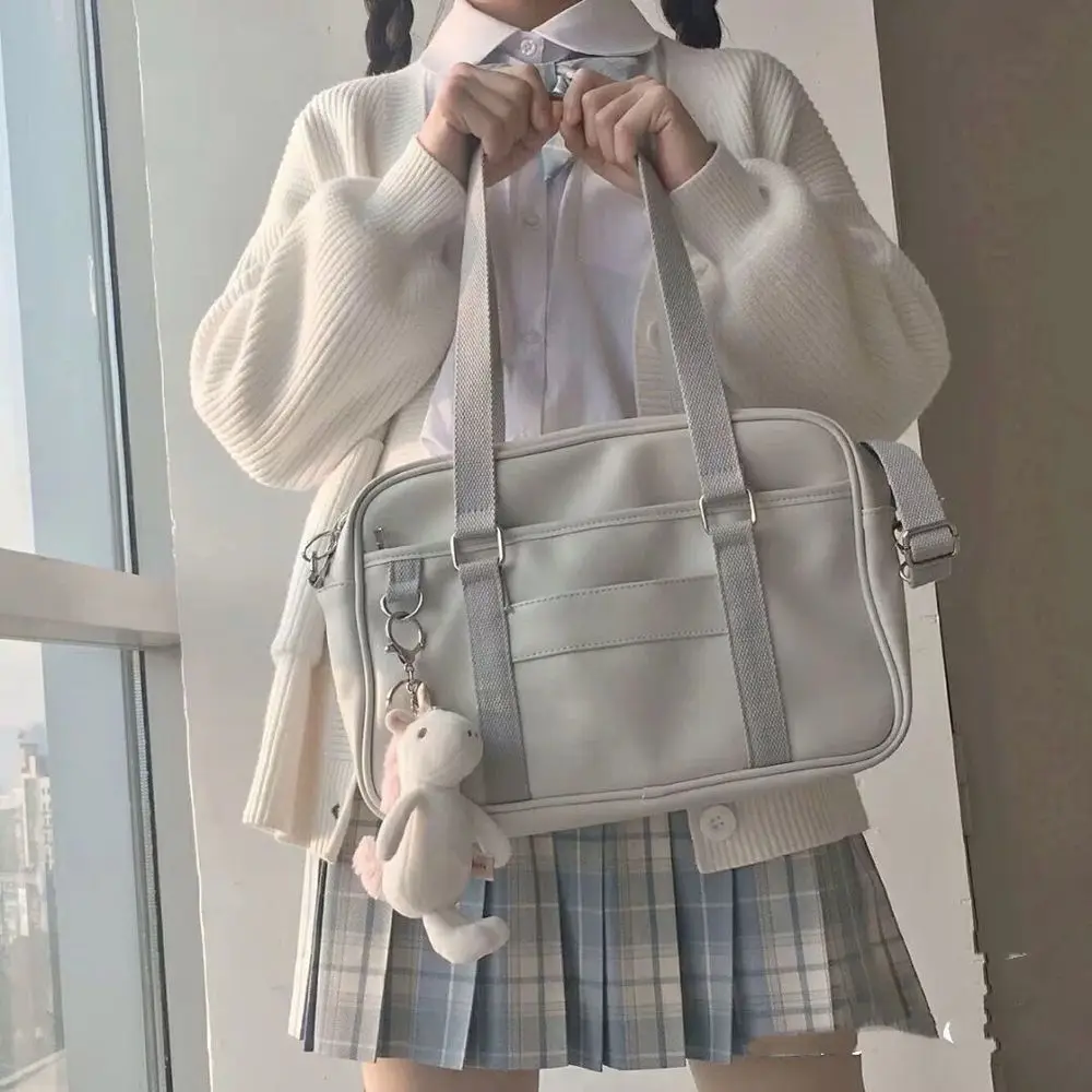 Pro 'S Student Curriculum Tassen Meisjes Tweedimensionale Tassen Preppy Stijl Schoudertassen Jk Uniform Tas Japanse Stijl Handtassen