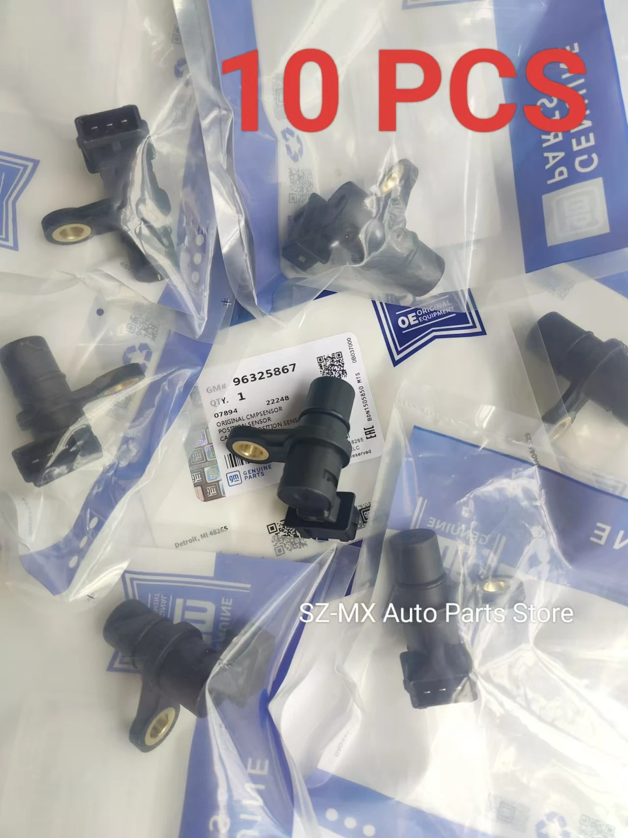 10PCS Original Crankshaft Position Sensor 96325867 5497522  89933124 5WY3168A For Chevrolet Spark N300 N200 Matiz 0.8 1.0 1.2