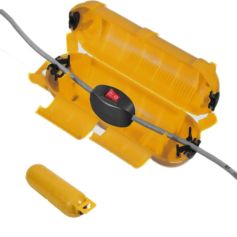 연장 코드 플러그 연결 보호 안전 커버 방수 실내외, 스트링 홀리데이 크리스마스 조명 도구 팬