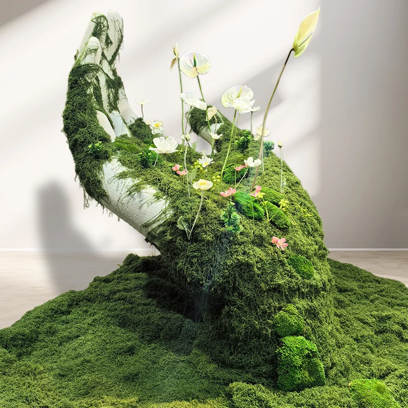 

Крупномасштабное изделие ручной работы: талисман удачи Чань, ландшафтный декор для двора, креативное украшение для дома, декор для торгового центра