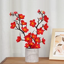 1/2Pc 30cm Simulation Plum Blossom Branches Artificial Flowers Home Table Flower Arrangement Decoration