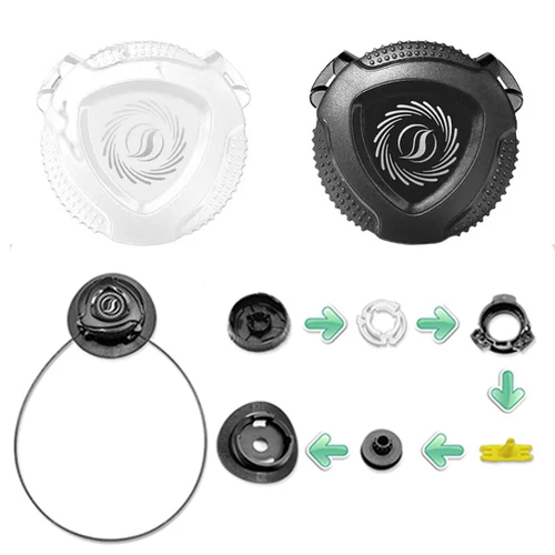 Imagen 2 del producto Cordones automáticos para zapatillas de deporte, hebilla giratoria de alambre de Metal, cierre rápido, No se atan, cordones para zapatos deportivos para niños y adultos, 1 par