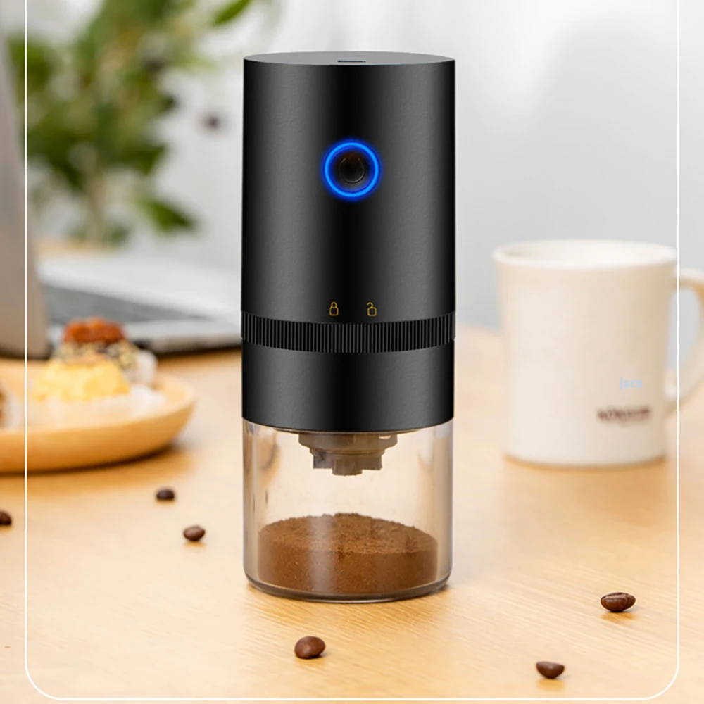 Coffee Grinder Portable Washable Mixer Coffee Bean Grinder Type-C USB High Battery Life Grain Mill Electric Kitchen Chopper Gift