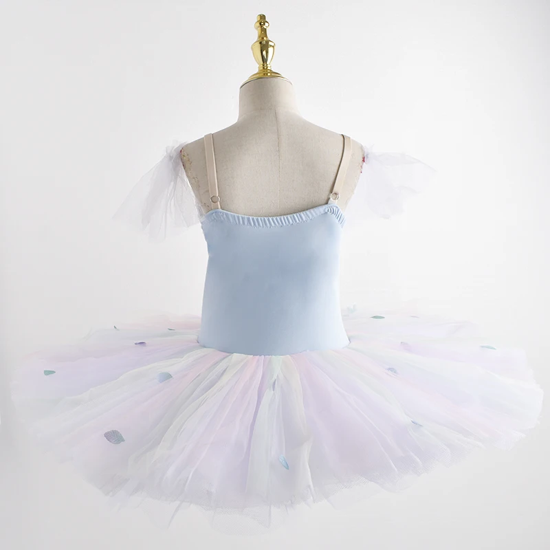 Profession elle Ballett Tutu rot Paquita Ballett Pfannkuchen Schwan See Tutu Ballerina Kostüme tanzen Kostüm Eiskunstlauf Kleid Mädchen