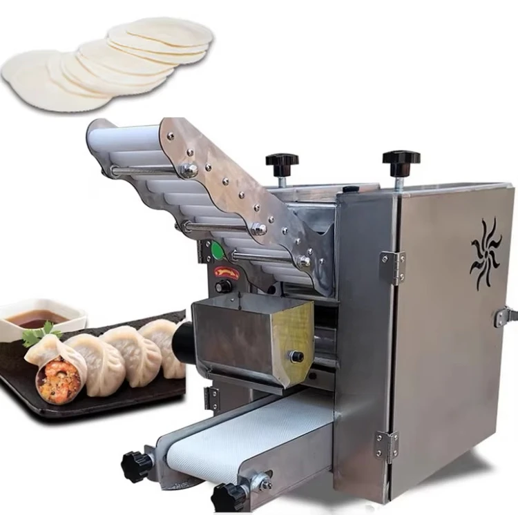 Table Top Mini Roti Momo Siomai Gyoza Wonton Dumpling Wrapper Automatic Dumpling Wrapper Making