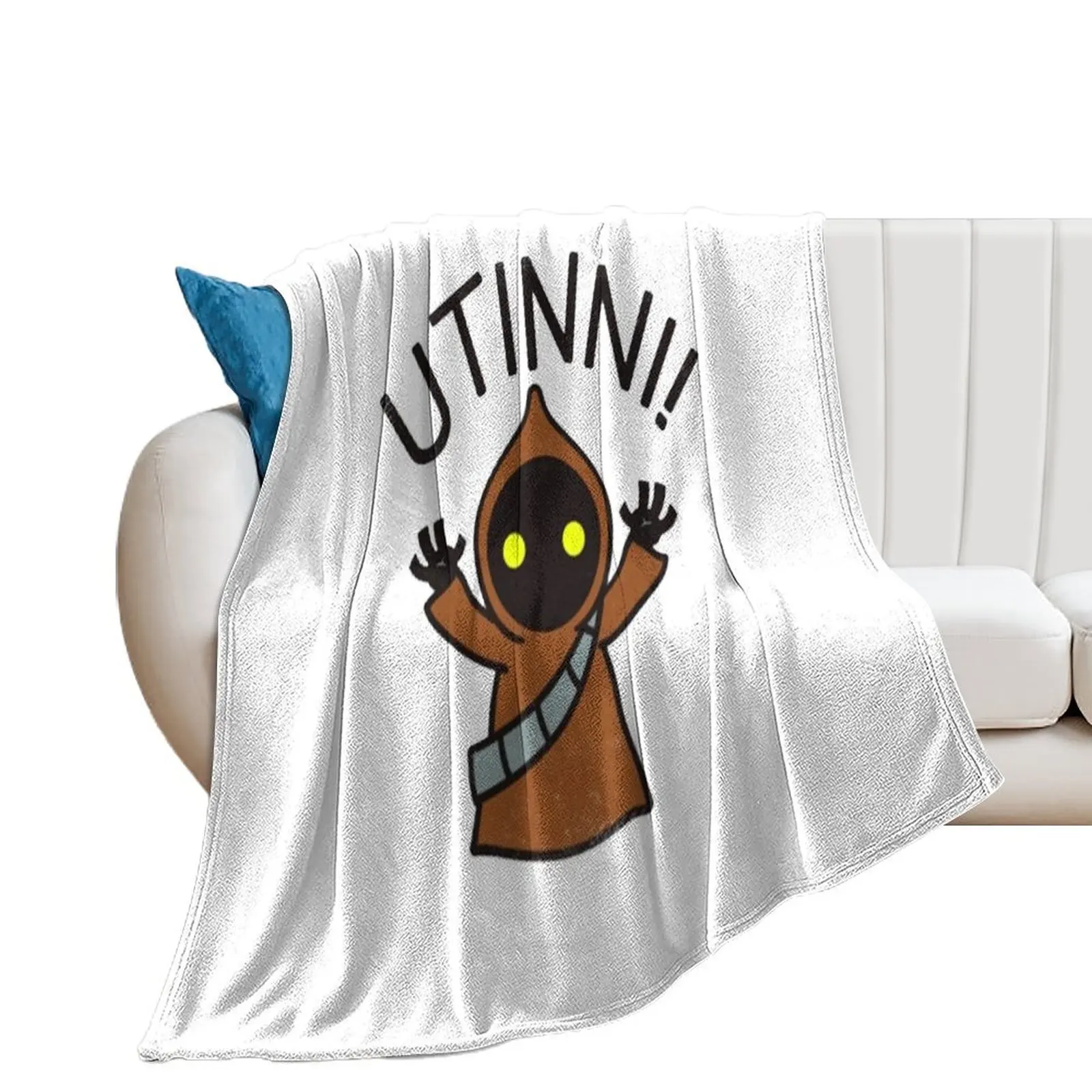 

Jawa Utinni Throw Blanket Cute Picnic Blankets