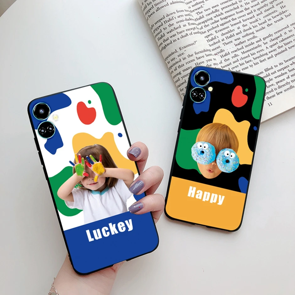 Fundas for Tecno Camon 19 Pro Case Butterfly Cool Cartoon Black Soft Silicone Cover Tecno Camon 19 Pro 5G Coque Camon19 Bumper