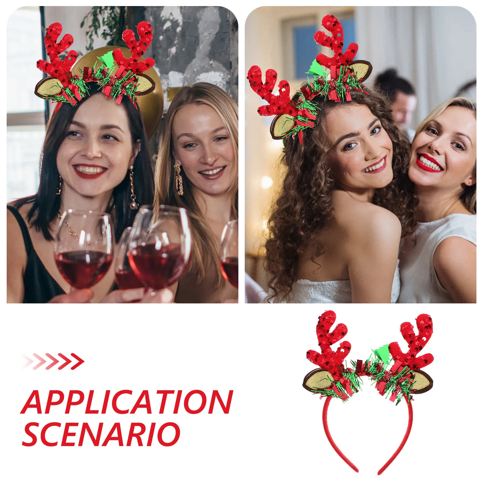 Tiara de Natal com Design de C - Cosplay Prop Designer avaliação e preço