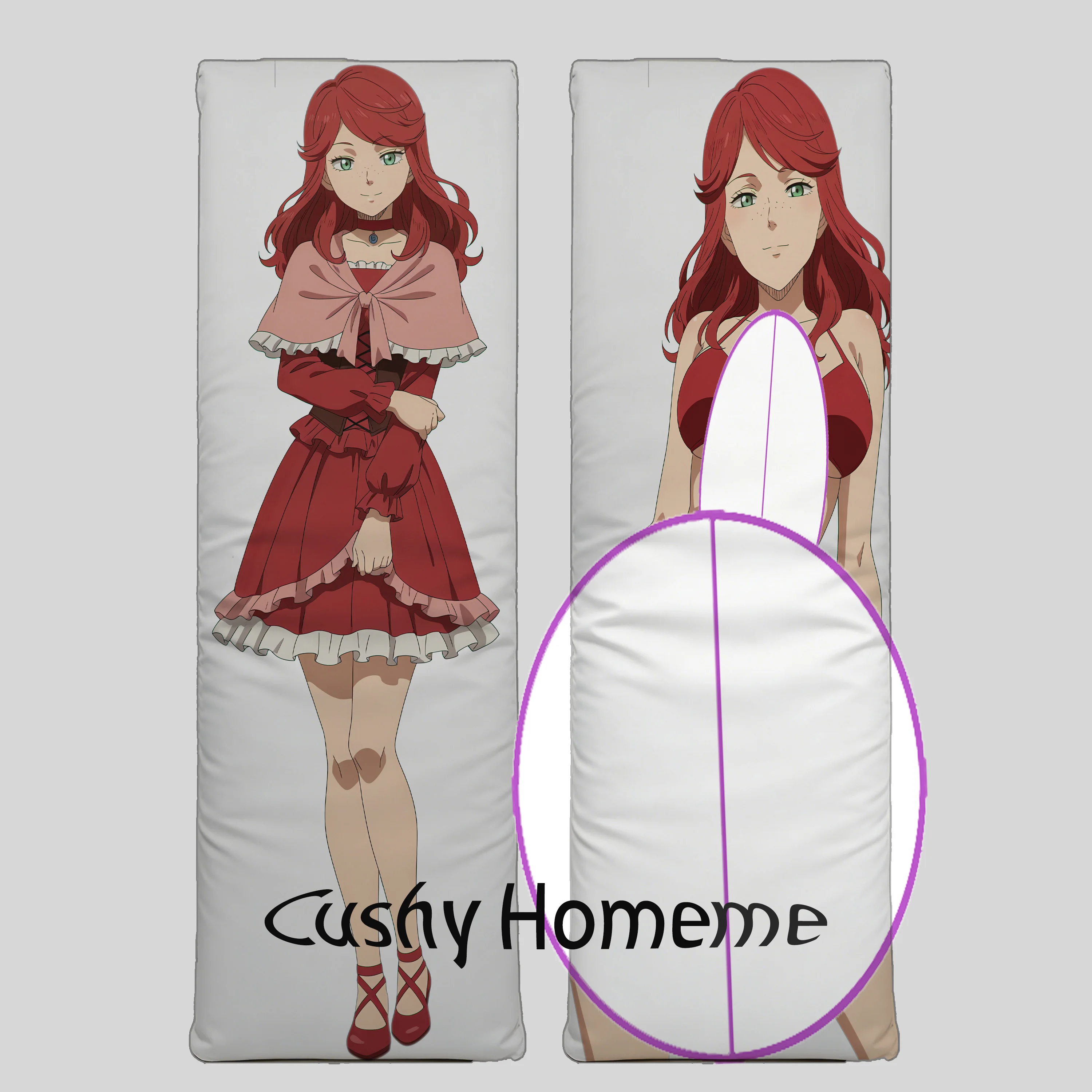 

Наволочка для дакимакуры с персонажем игры Ребекка Скарлет, HD-печать, премиум-ткань, подарок для фанатов аниме