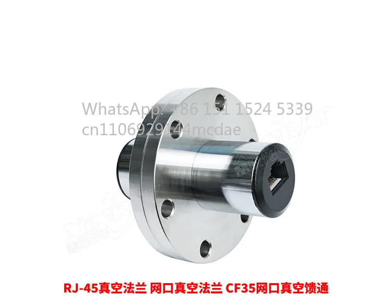 2026 Latest RJ-45/CF35 RJ-45 mesh port vacuum flange/vacuum feedthrough