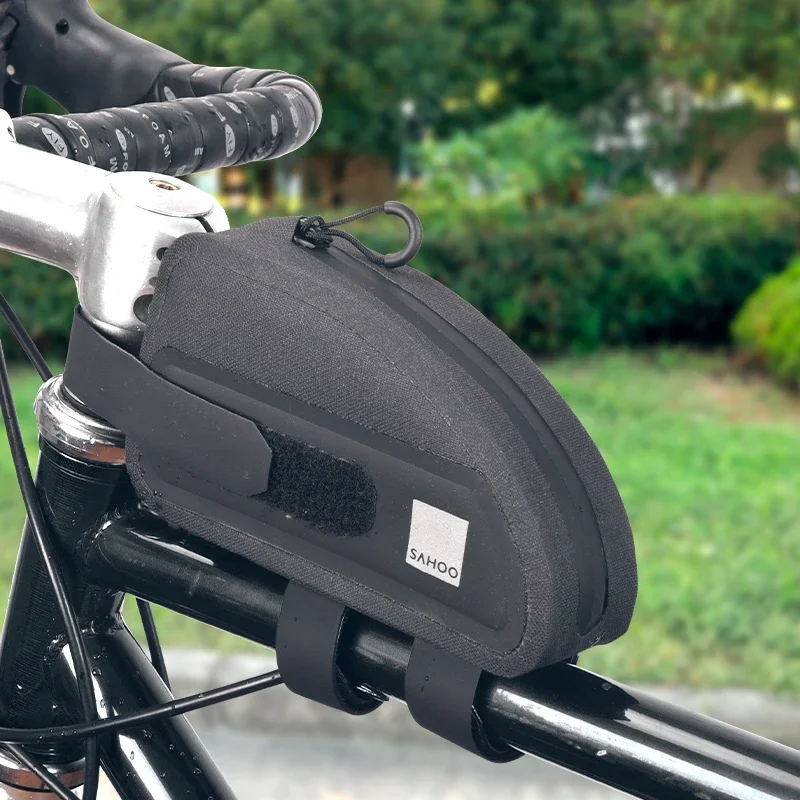 Sahoo Pro Rain Proof Bicycle Top Frame Bag MTB Road Bike Scooter Cross Rail Beam Pannier Storage Water Tight Pouch Dry Pack