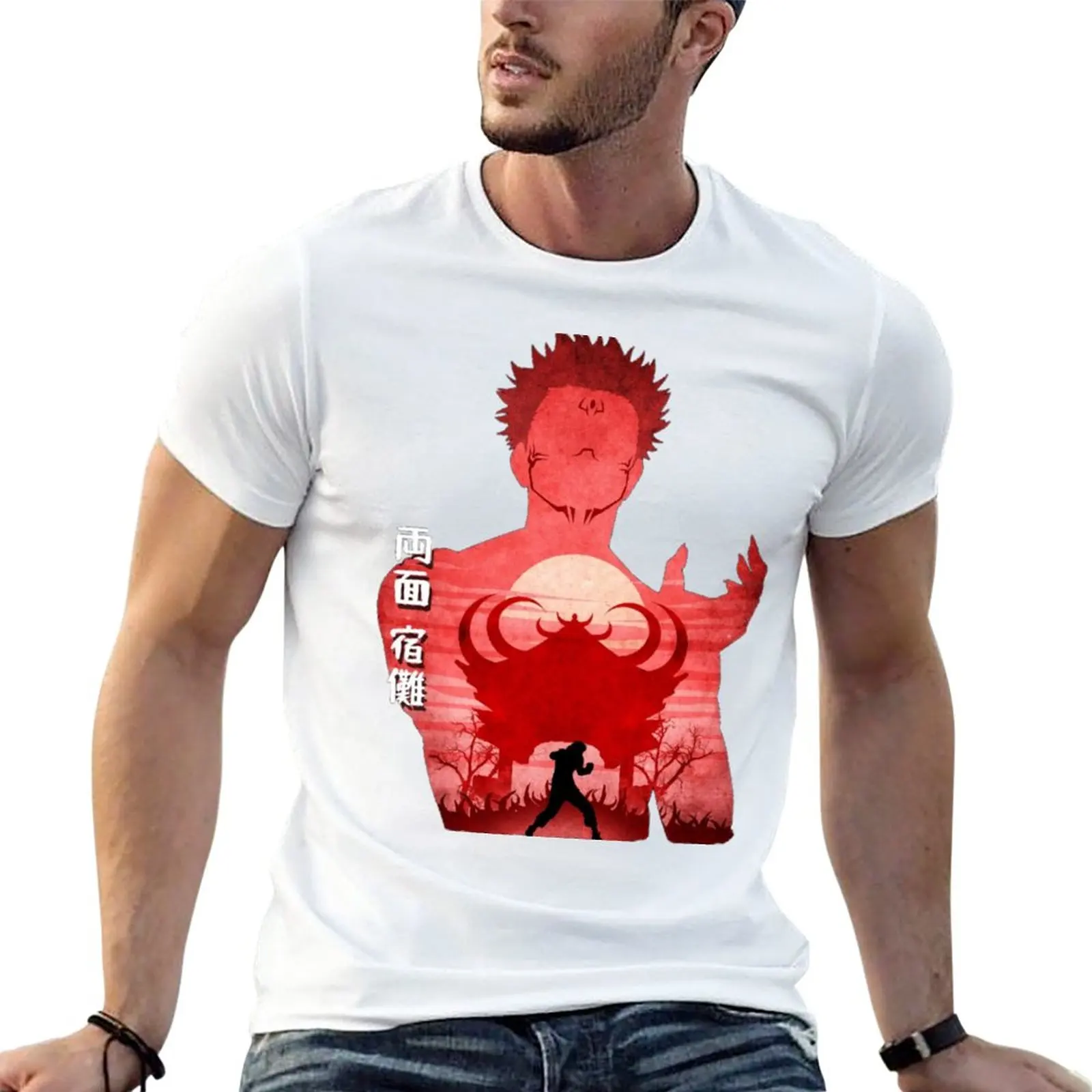 

New Ryomen Sukuna T-Shirt graphic t shirts Blouse Men's t-shirts