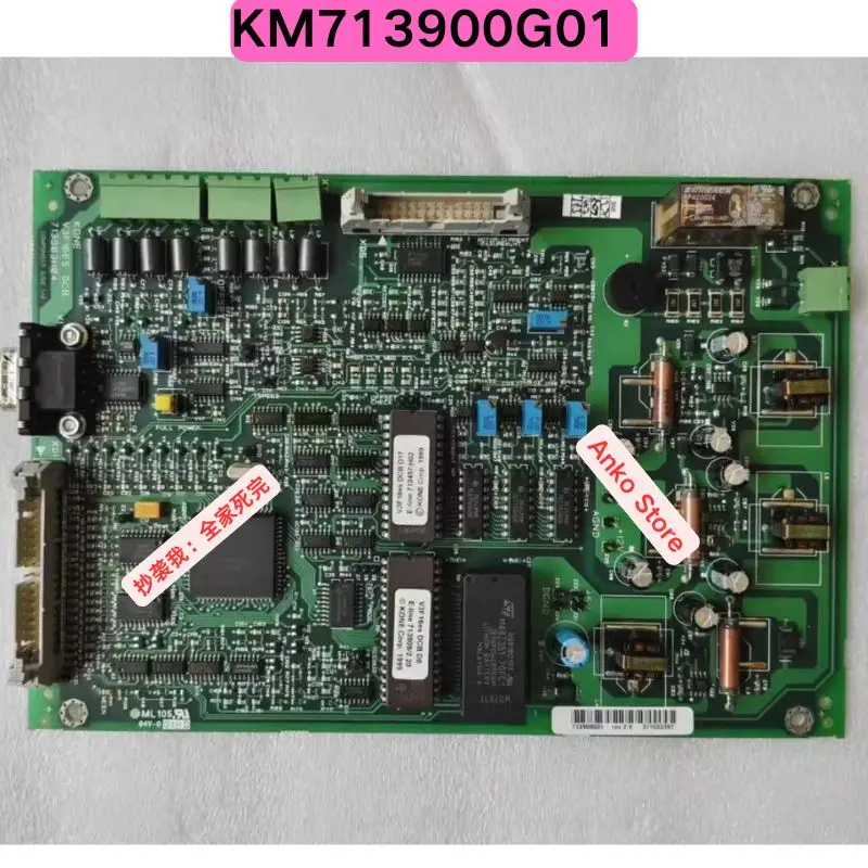 اختبار مستعمل موافق، KM713900G01 KM713903H04 V3F16ES لوحة تحكم محرك التردد المتغير للمصعد