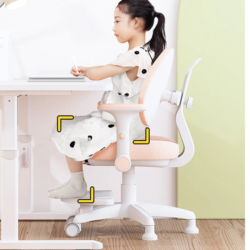 

Child Stool Safety Seats Children Chair Baby Chairs Children's Furniture School Girl Growing Kids Auxiliary Eating Room Designer