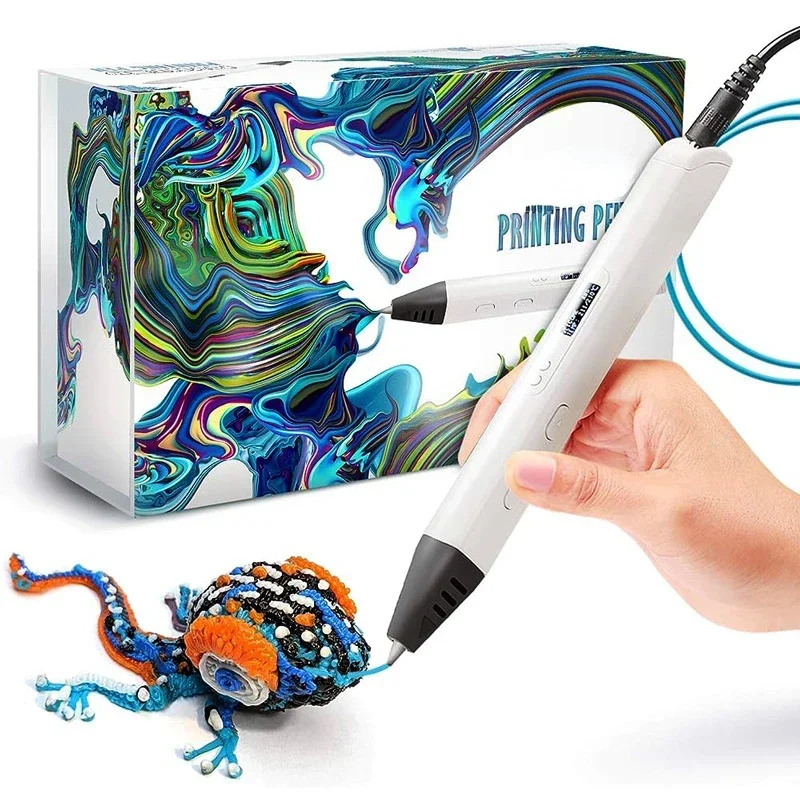 3D three-dimensional painting pen with OLED display RP800A DIY Pen Birthday and Christmas gifts