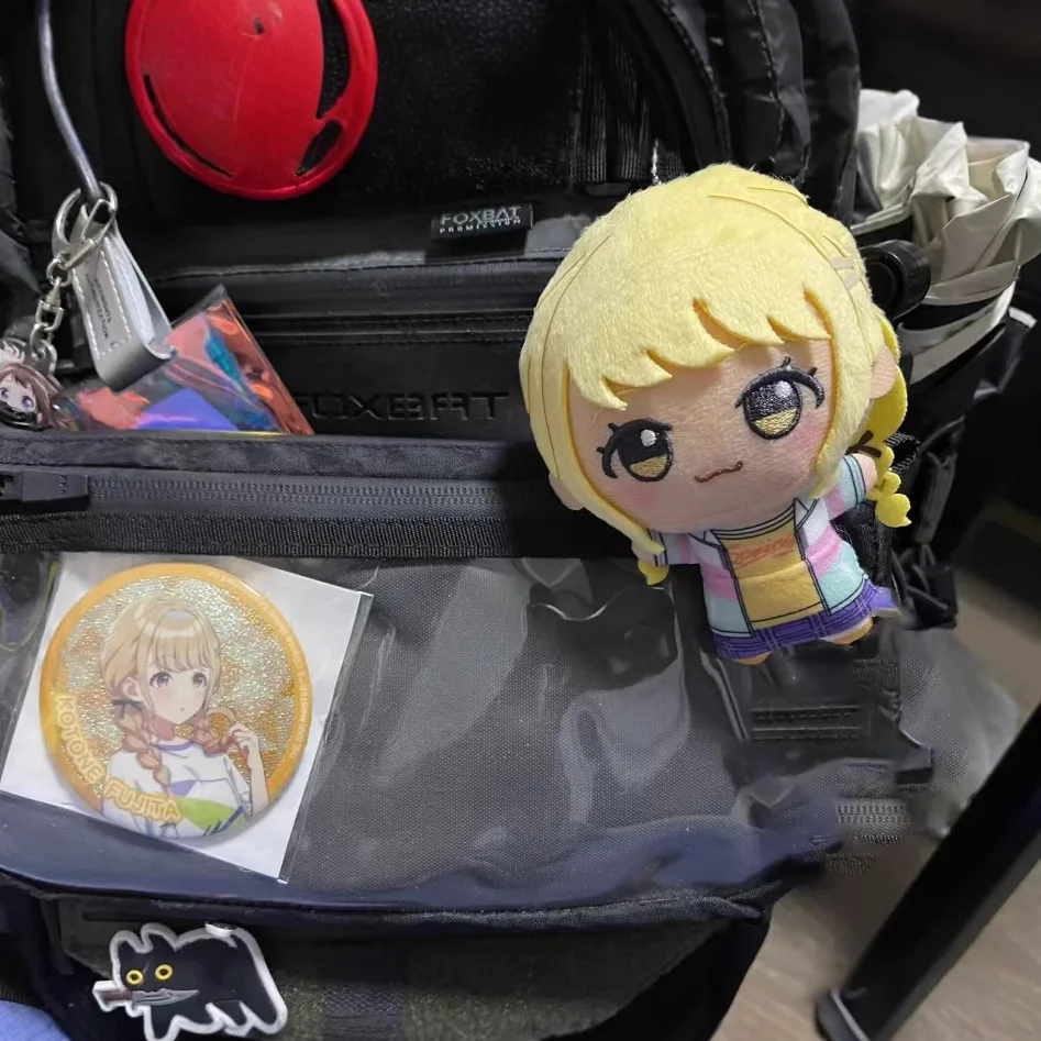 Kawaii School Idol Master juguetes de peluche dibujos animados Anime periférico Ume Hanami Hiro Shinosawa figura de Anime relleno niños regalos de cumpleaños