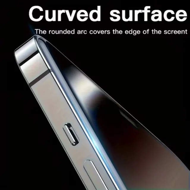 2-piece set of dust-proof tempered glass screen protectors, suitable for iPhone 18promax/18pro/18/17/17promax/17pro/16promax/16/16plus/15promax/15/14/13/plus. Dust-proof, scratch-resistant, high-definition and highly transparent, with anti-scratch coating, anti-fingerprint, and automatic air bubble elimination
