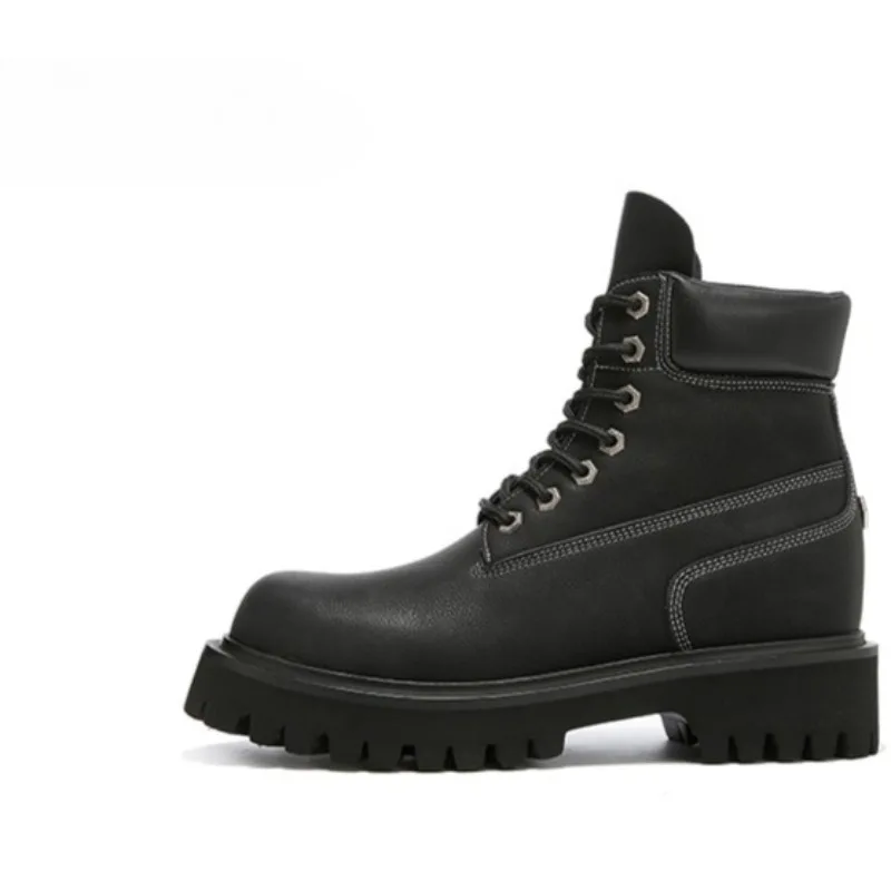 

Новые дышащие высокие рабочие ботинки унисекс 2026 года, высококачественные нескользящие повседневные кроссовки на шнуровке, мужская обувь