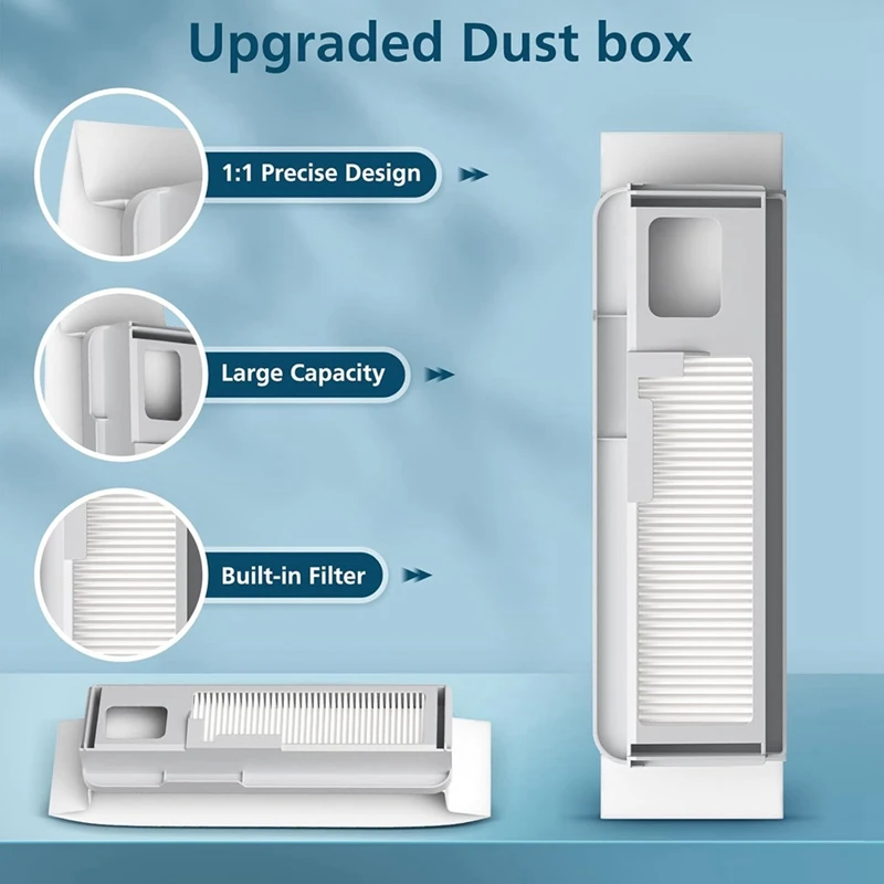 Para Narwal Freo X Ultra Robot aspirador Cepillo Lateral principal filtro Hepa bolsas de polvo almohadillas de fregona Accesorios