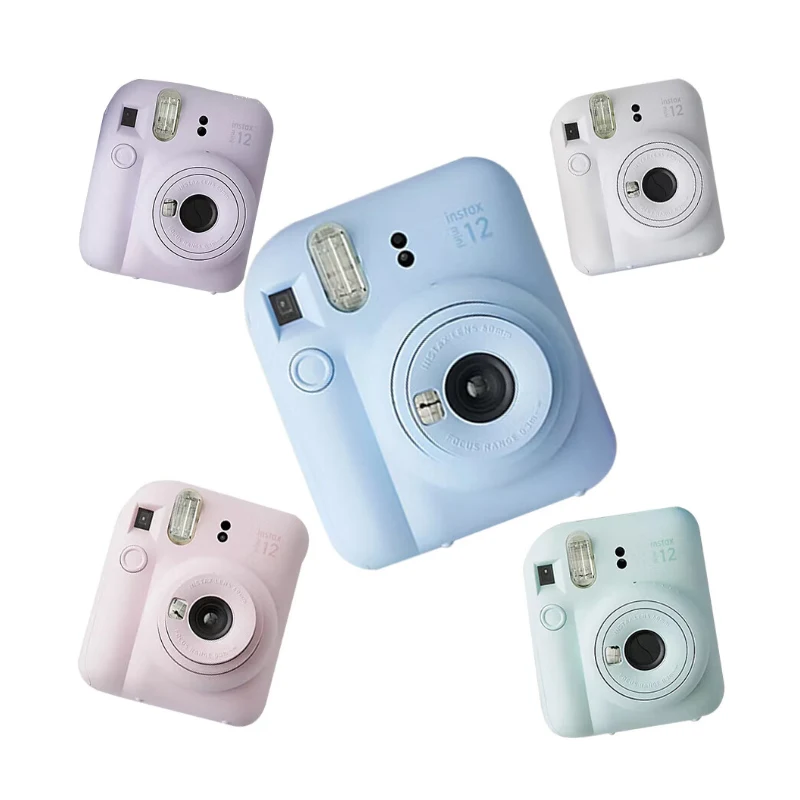 

Mini 12 Fujifilm Instax Film Camera with Instax Mini Film Photo Paper New Arrival Fujifilm Mini 12