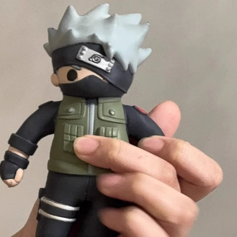 متوفر في المخزون ناروتو ساسوكي كاكاشي ساكورا لينة المطاط مطاطا لمط الشكل الديكور الإجهاد الإغاثة دمية هدية عيد ميلاد لعبة #4