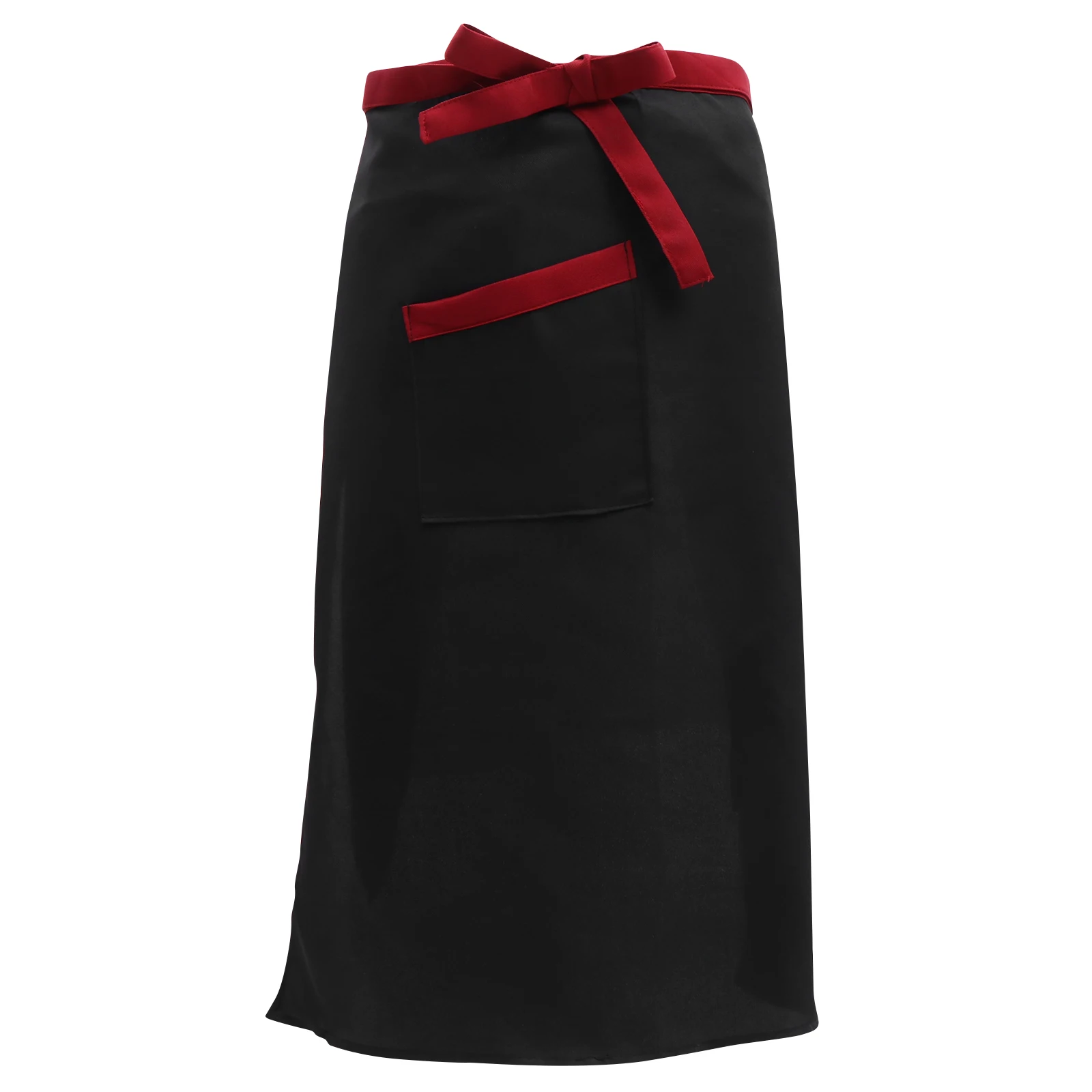 

Kitchen Cooking Half With Waiter Work Apron Short Sleeveless Chef Catering Apron For Restaurant Hotel Staff Clothing