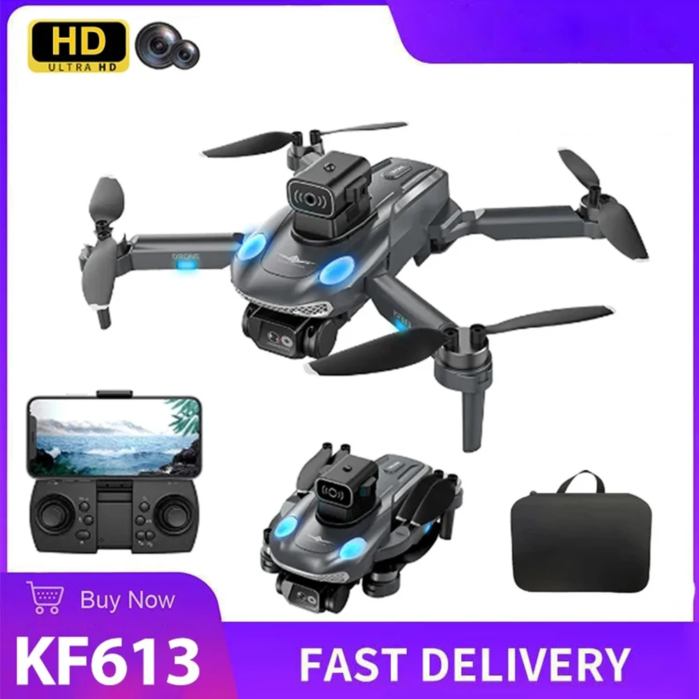 

NEW KF613 RC Drone Professional HD Camera Aerial Photography Brushless Motor Quadcopter WIFI GPS Obstacle Avoidance Toy Gift