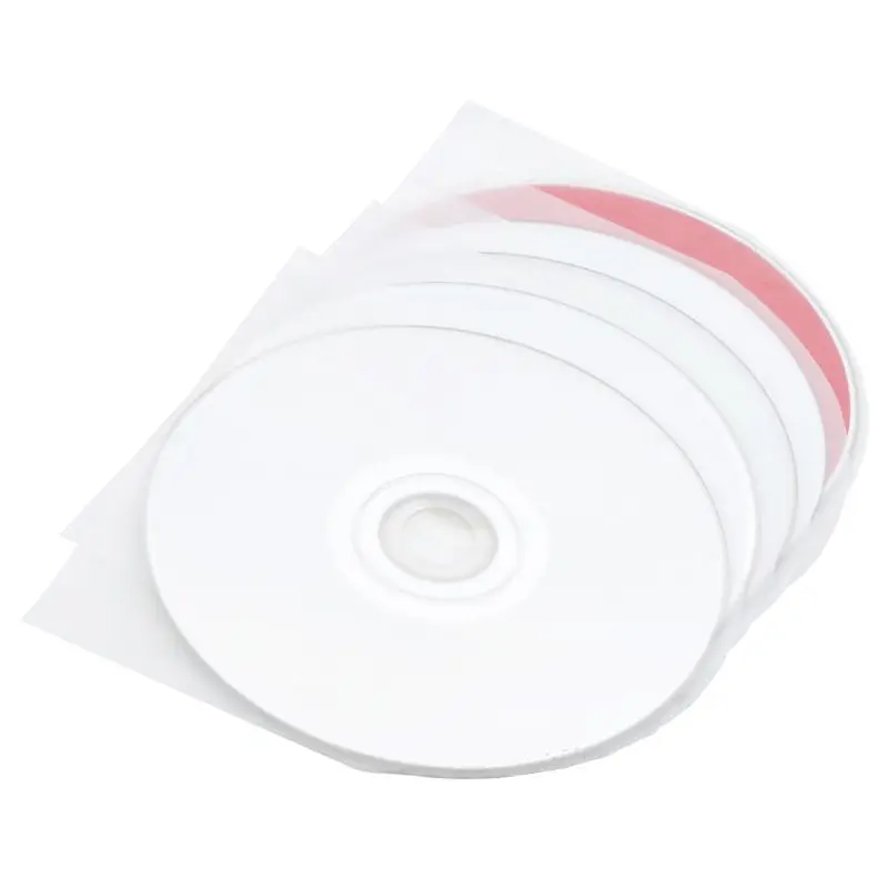 100Pcs/Bag DVD Disk VCD Record Protector for Record Protective Inner Bag Anti-Static Sleeve Inner Clear Cover