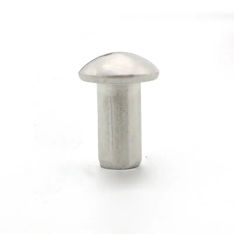 

pCOTYgdn 10pcs M5 stainless steel semicircular head rivet solid rivet household solids round cap decoration bolts 15mm-30mm leng