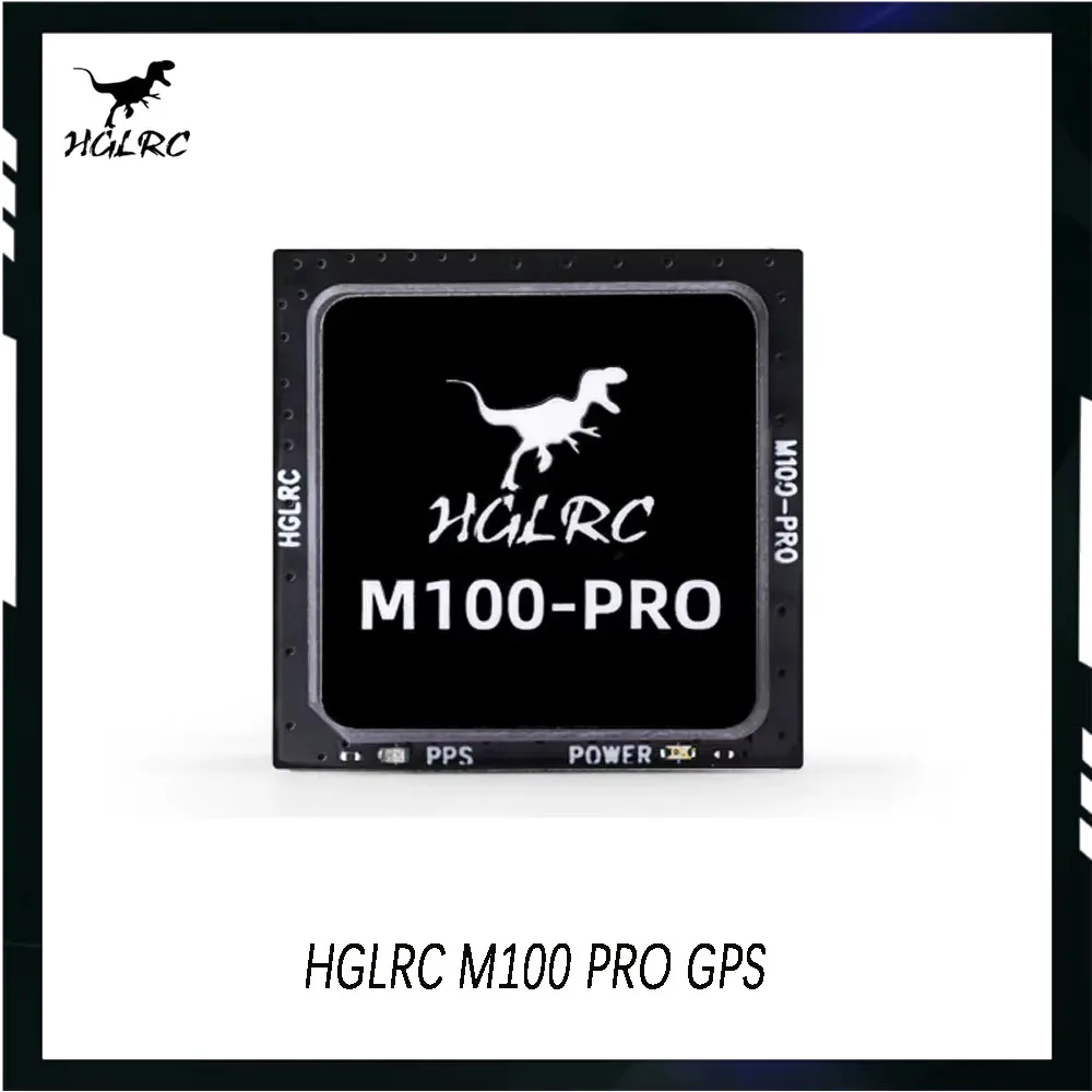 

HGLRC M100 PRO GPS Chip B101 10th Generation Protocol Chip QMC5883L Compass for FPV Racing Freestyle Drones