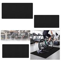 Bike Mat Bike Trainer Treadmill Mat for Exercise Equipment Rowing Elliptical
