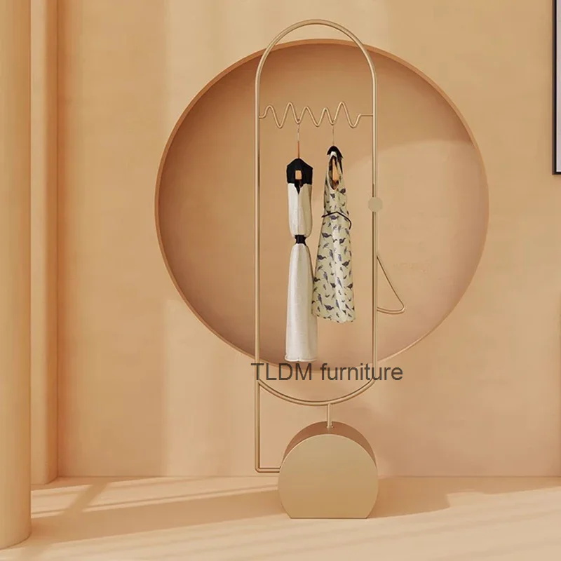 

Standing Modern Clothes Hanger Saving Garment Bedroom Garden Clothes Hanger Minimalist Jacket Colgador De Ropa Hallway Furniture