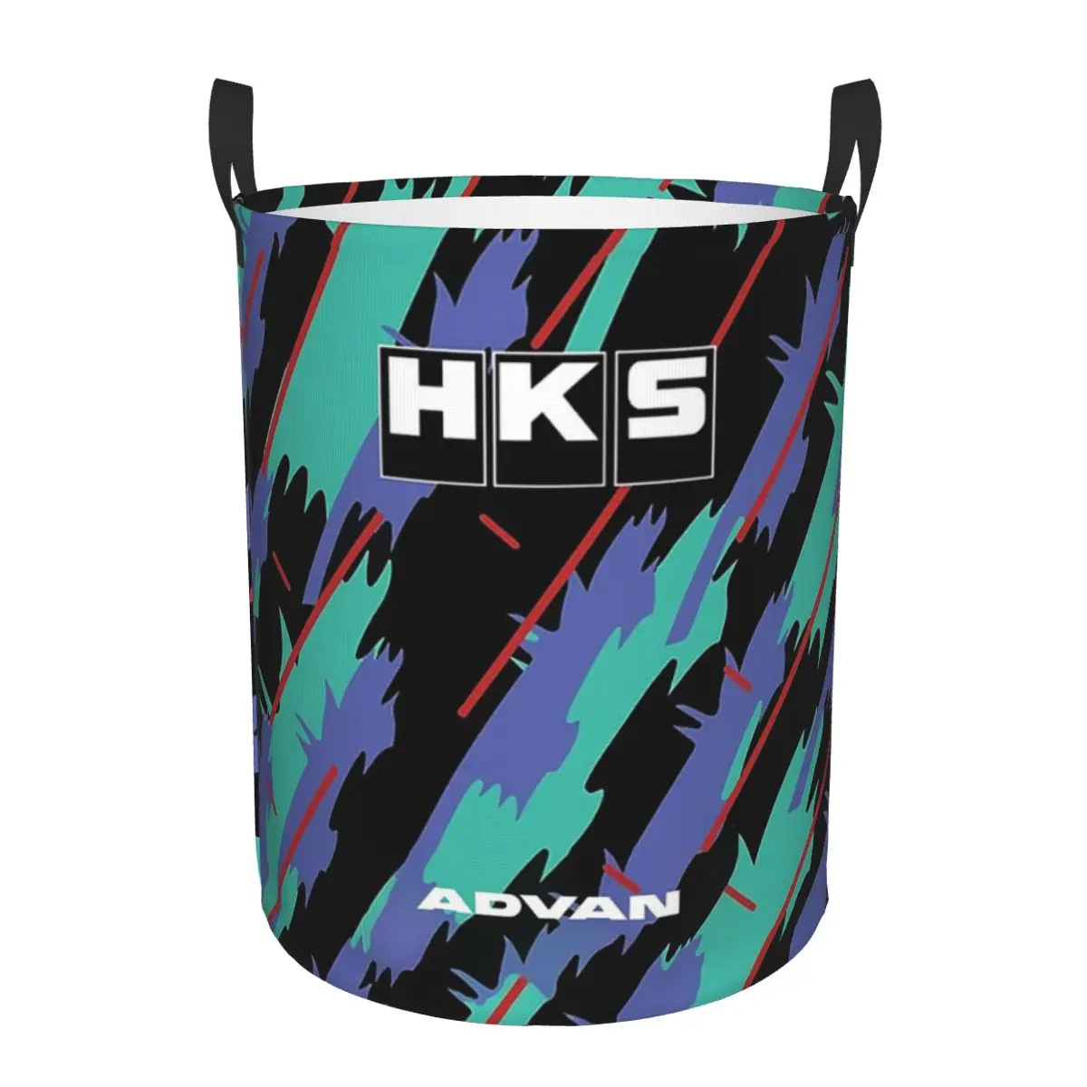 

Hks Advan Jdm Folding Laundry Baskets Dirty Clothes Toys Sundries Storage Basket Large Waterproof Box For Home Kids
