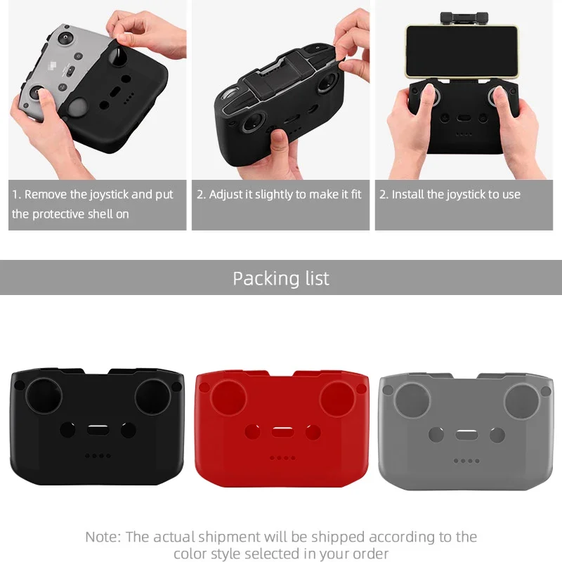 Case/Lanyard for DJI NEO/Mini 2/4K/Air 2/2S/3/MINI 3 PRO Remote Controller RC-N3/2/1 Silicone Sleeve Cover Drone Accessories