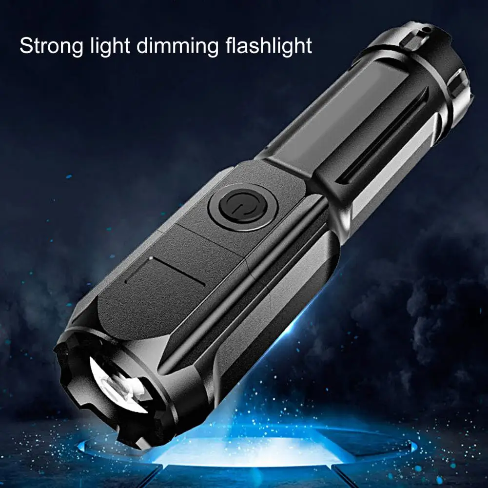 Useful Torch Spotlight  Long-range Focusing Flashlight Camping Flashlight  Heat Radiating Camping Flashlight