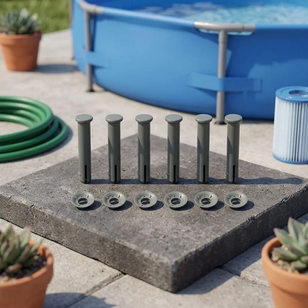 For Pro for Steel Pools Replacement Pin & Gasket Set P61796 60mm Long Reliable Parts for Pool Component Repair